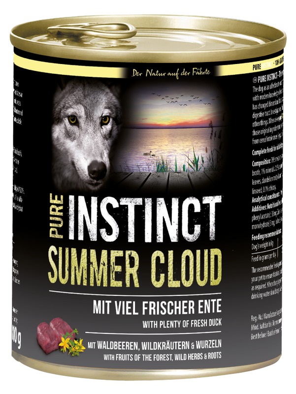 Pure Instinct Ente Summer Cloud 800 g Dose