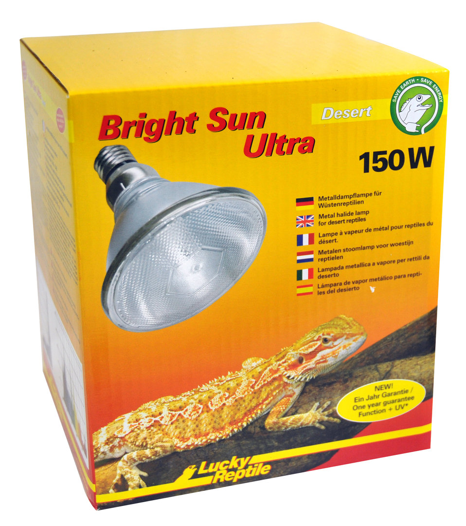 Lucky Reptile Bright Sun Ultra UV Desert 150 Watt