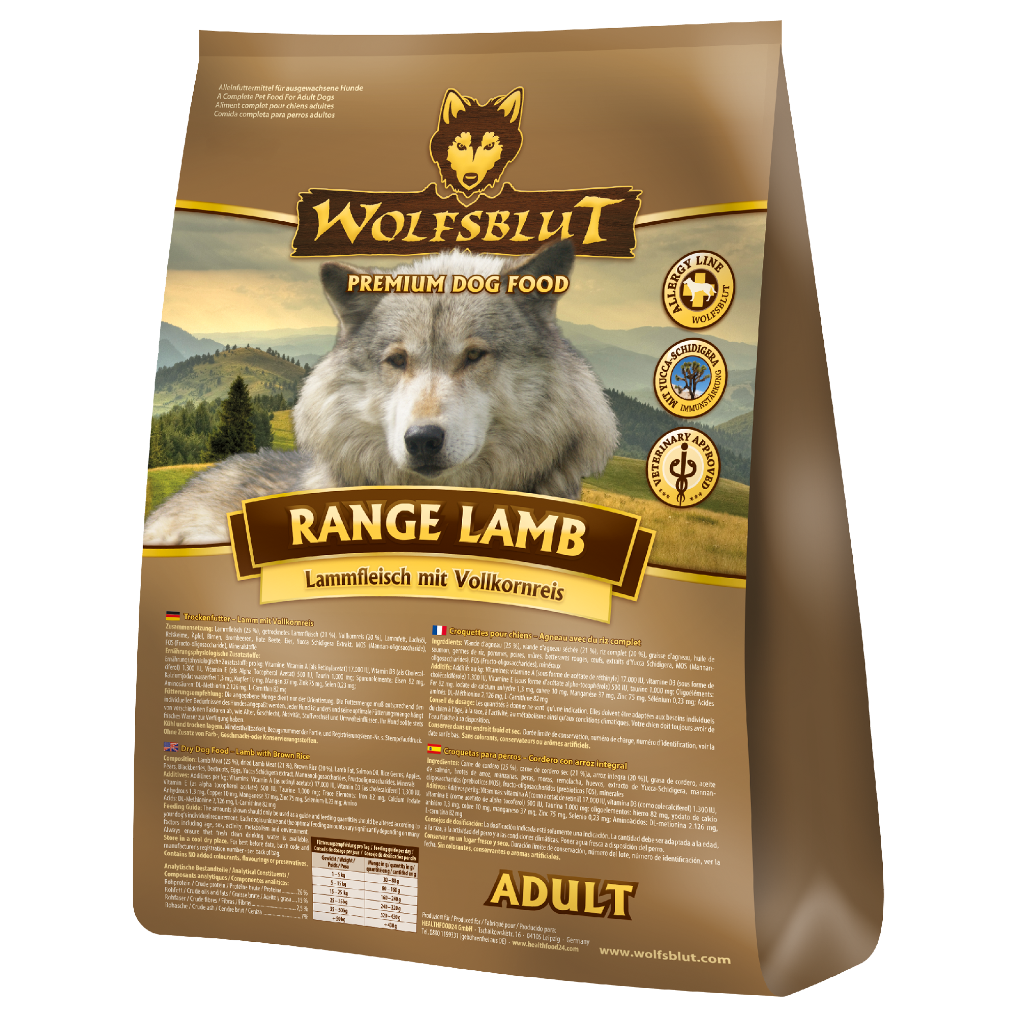 Wolfsblut Range Lamb Lamm & Reis