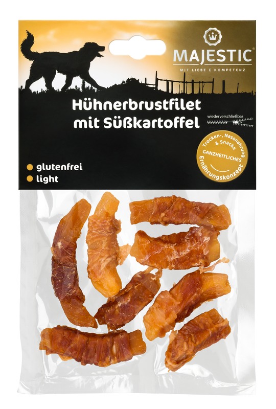 Majestic Hühnerbrustfilet mit Süßkartoffel 70 g