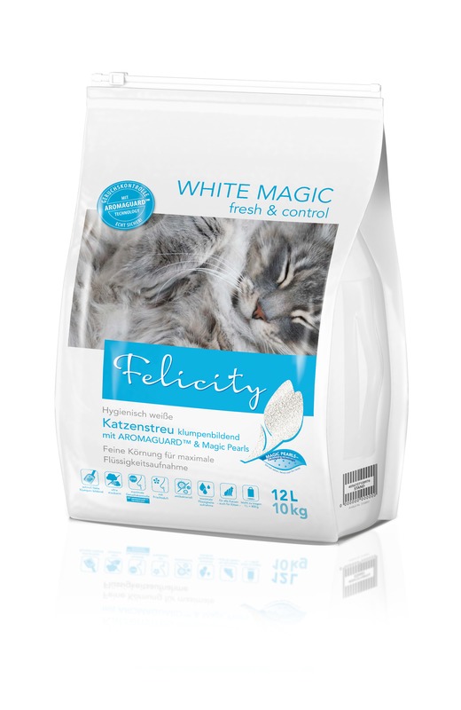 Felicity Katzenstreu WHITE MAGIC fresh & control 12 L / 10 kg