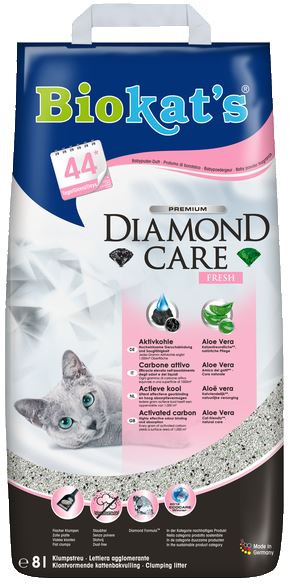 Biokats Diamond Care Fresh Katzenstreu 8 Liter