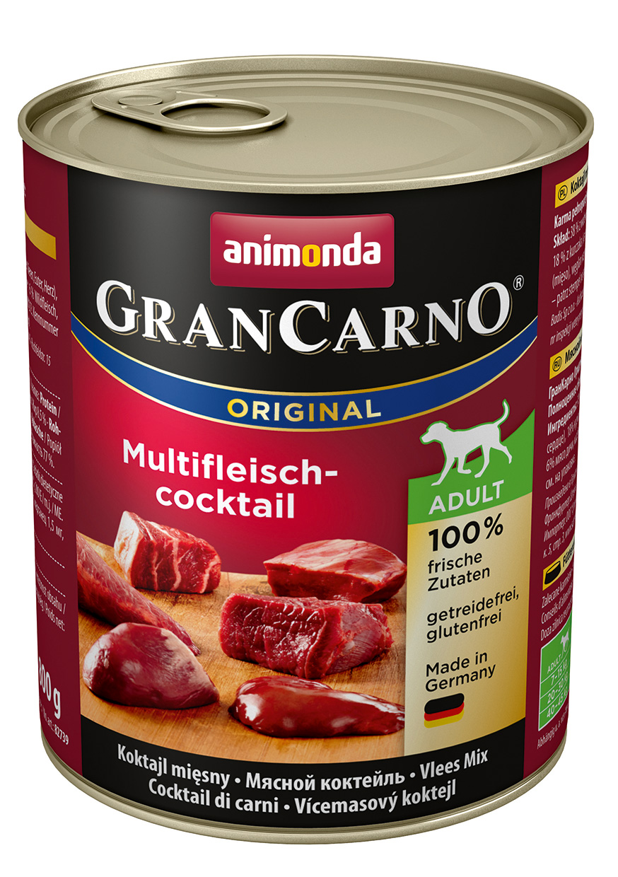 Animonda GranCarno Adult mit Multifleischcocktail 800 g