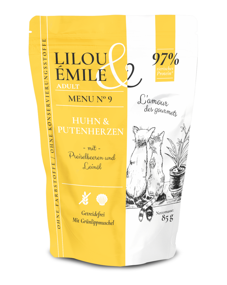 Lilou & Émile Adult Menu  85 g Pouch versch. Sorten