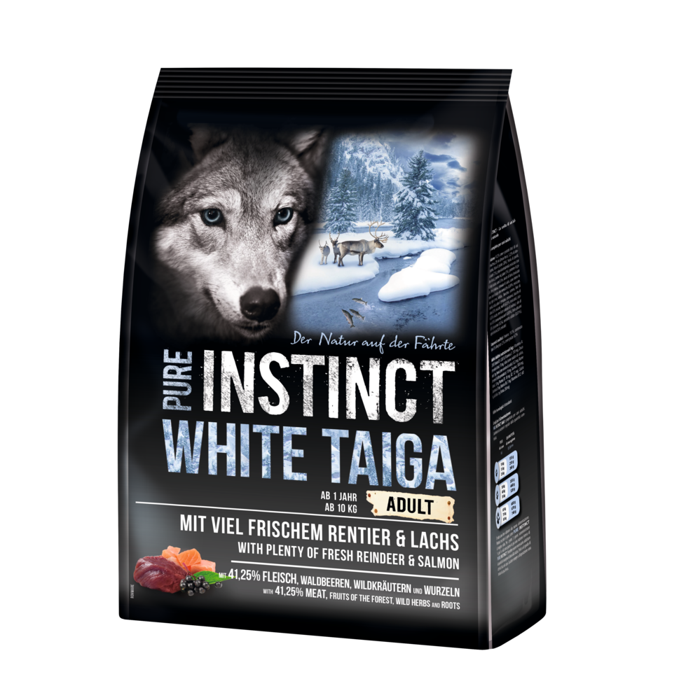 Pure Instinct Adult Rentier & Lachs White Taiga 1 Kg