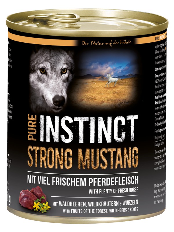 Pure Instinct Pferd Strong Mustang 800 g Dose