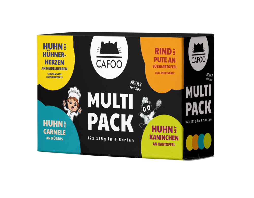 CAFOO Adult 12x125g Multipack