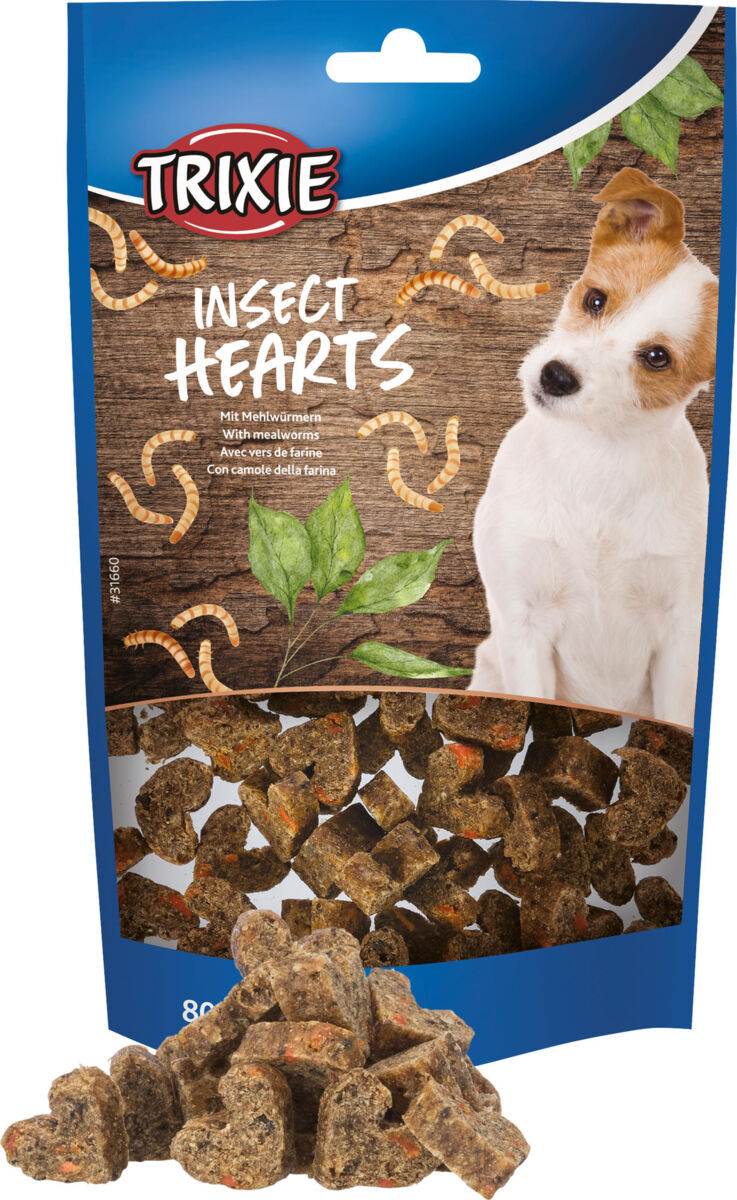 Trixie Insect Hearts 80 G