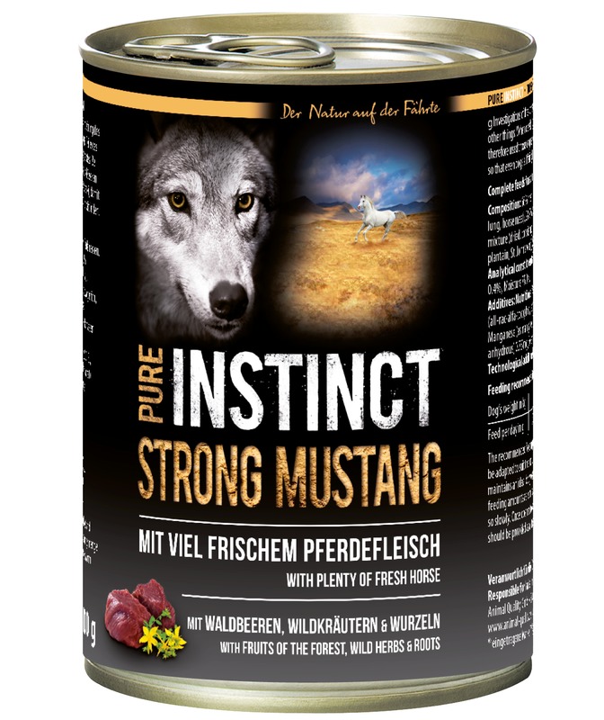 Pure Instinct Pferd Strong Mustang 400 g Dose