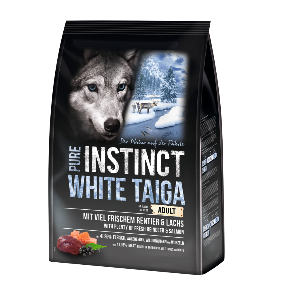 Pure Instinct Adult Rentier & Lachs White Taiga 4 Kg