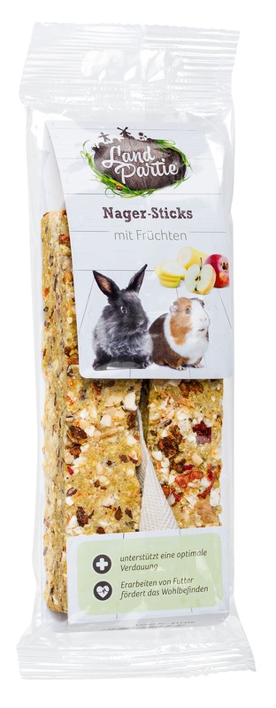 LandPartie Nager-Sticks mit Früchten120 g