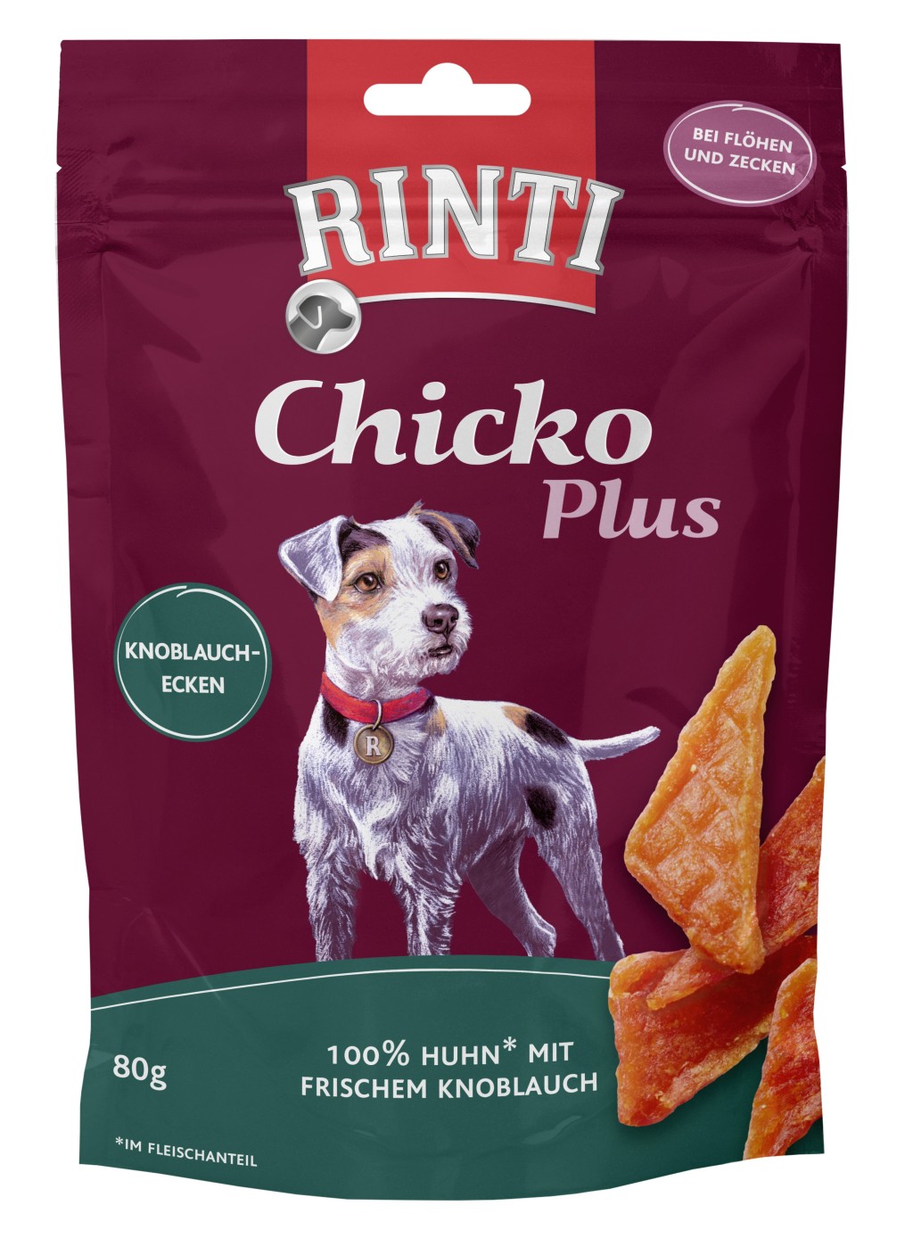 Rinti Chicko Plus Knoblauchecken 80 g