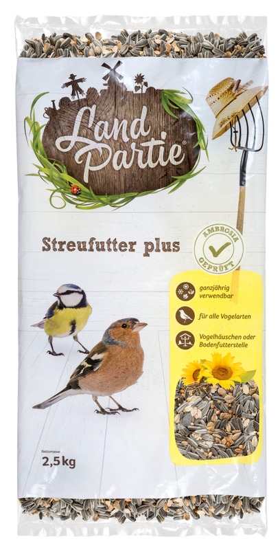 LandPartie Streufutter Plus für Wildvögel