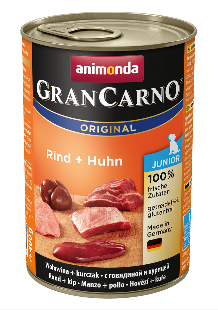 Animonda GranCarno Junior mit Rind + Huhn 400 g