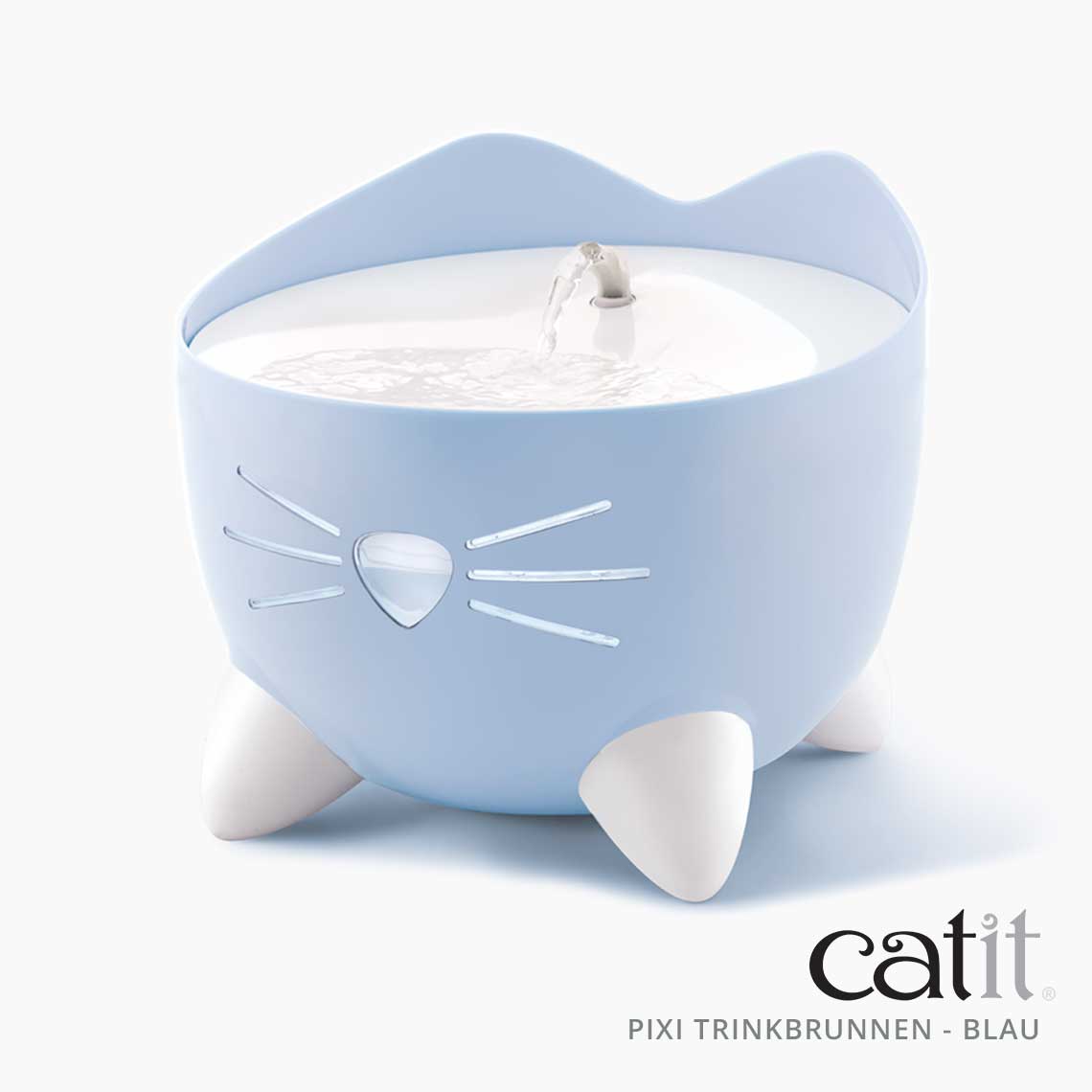 Catit Pixi Katzen Trinkbrunnen 2,5 Liter mit LED