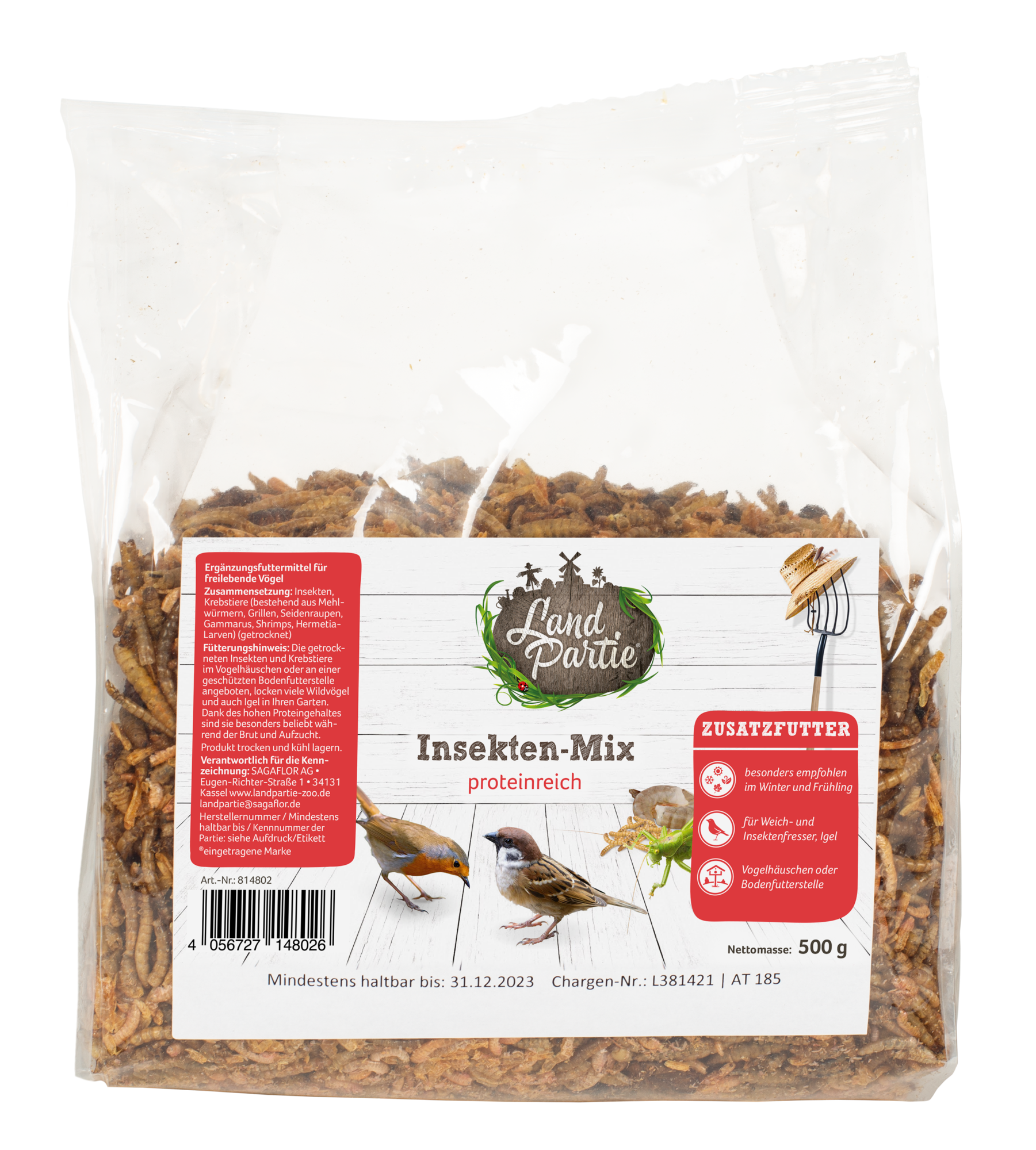 Landpartie Insekten Mix 500 g