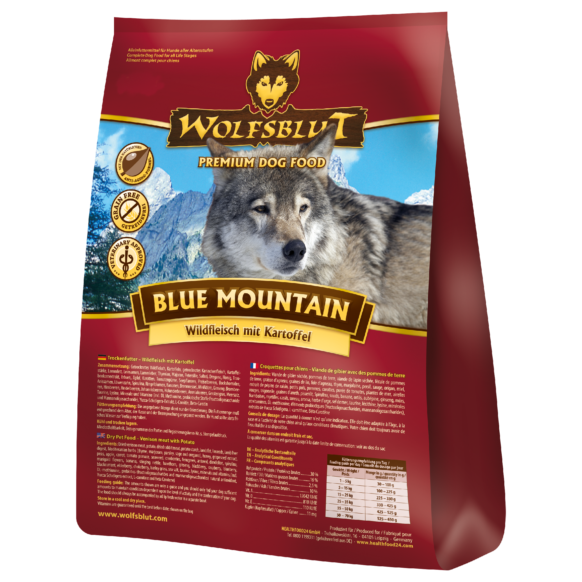 Wolfsblut Blue Mountain Wild & Waldfrüchte