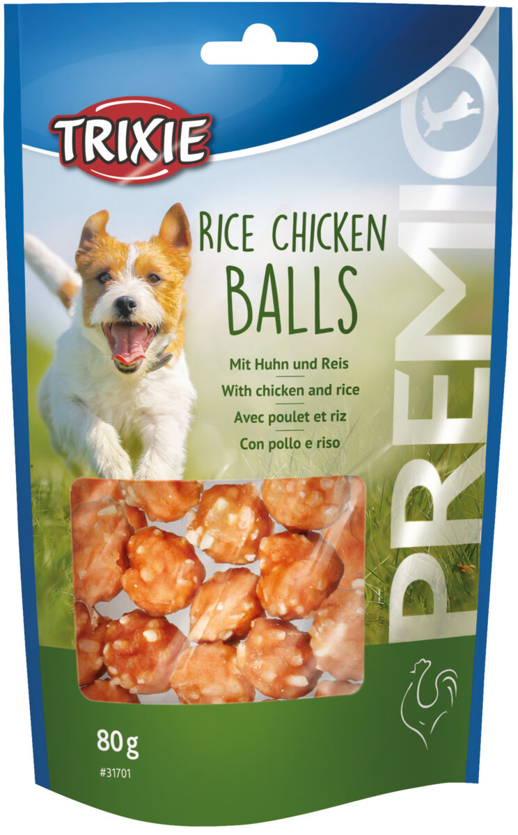 Trixie Premio Balls mit Huhn & Reis 80 g