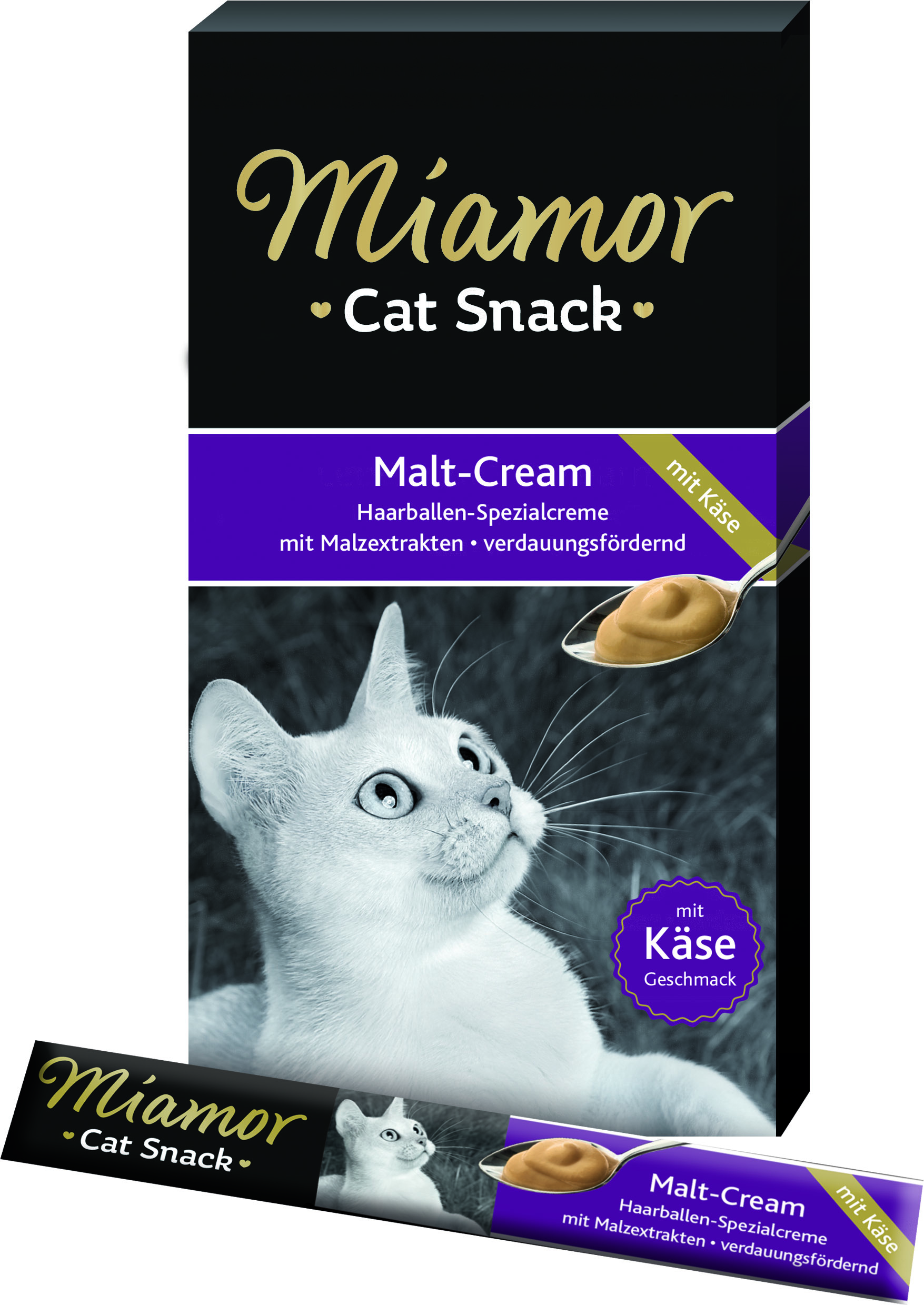 Miamor Cat Confect Malt-Cream und Käse 6x15 g