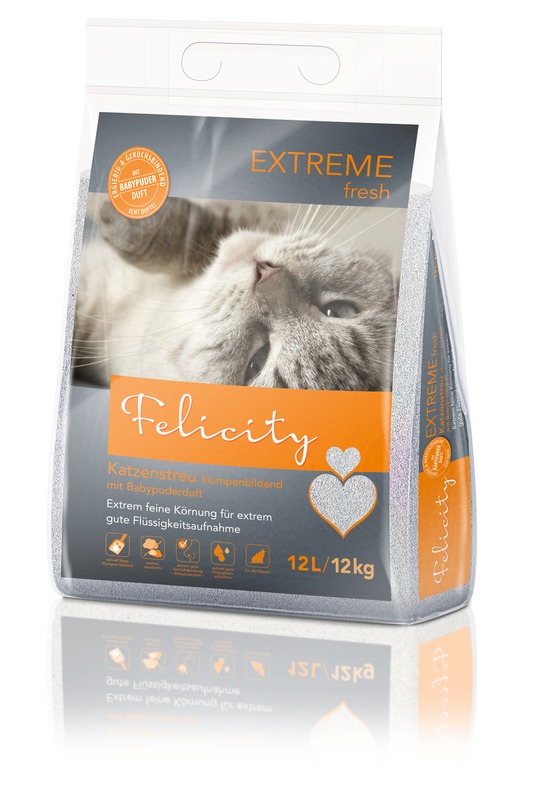 Felicity Katzenstreu EXTREME fresh 12 L /  12 kg Beutel