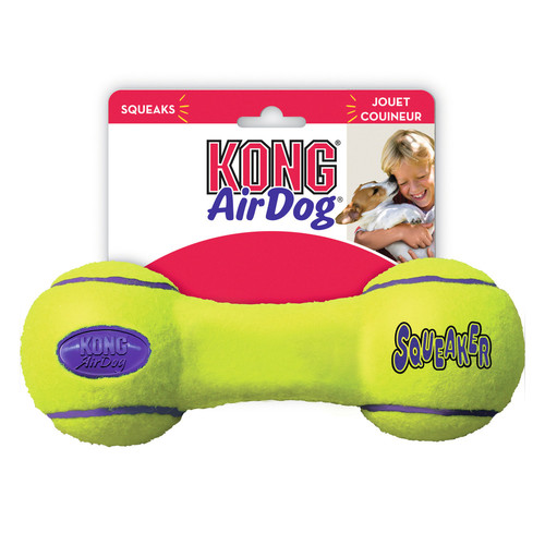 Kong AirDog Dumbbell Hantel 18 cm mit Squeker