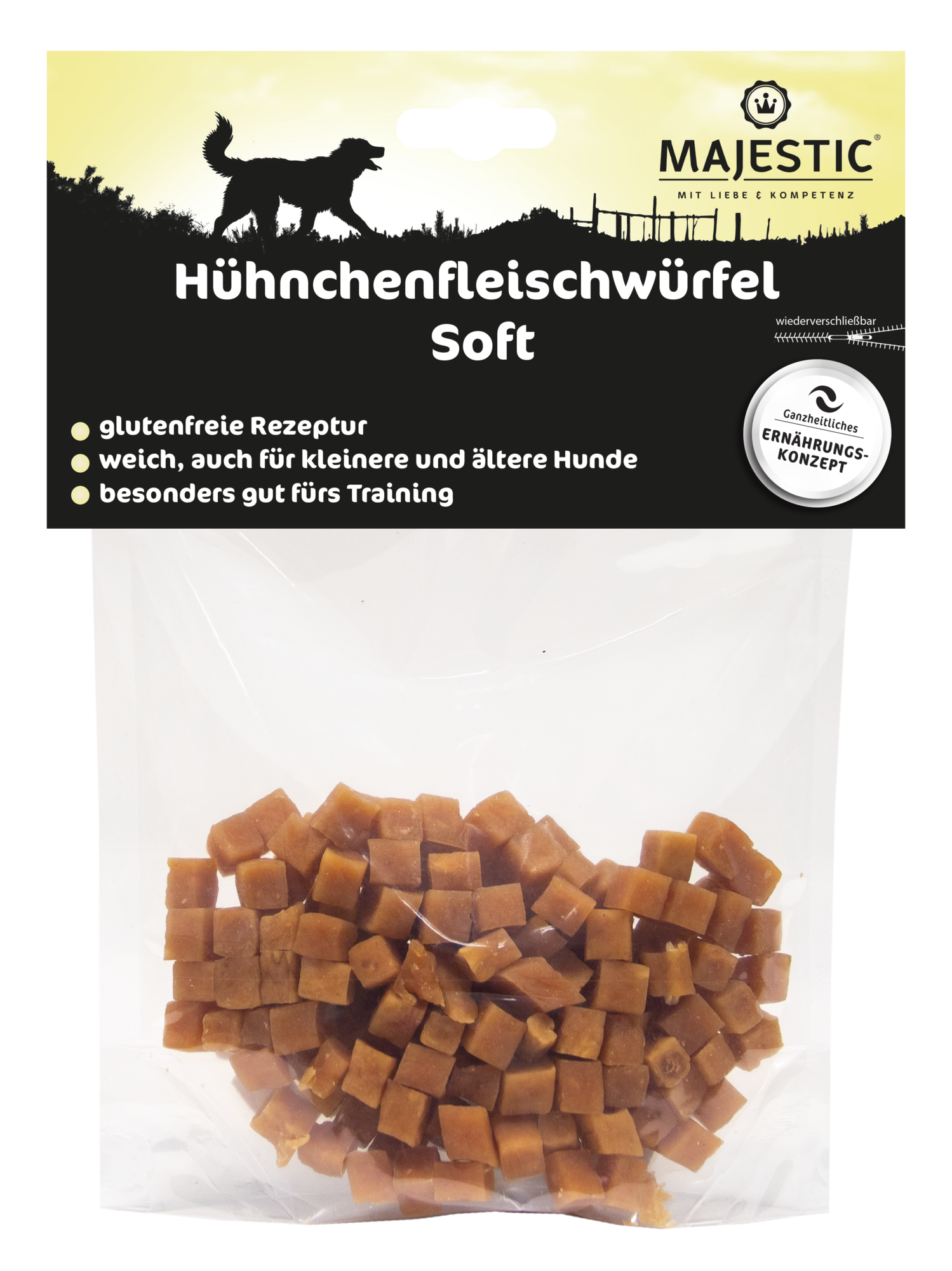 Majestic Hühnchenfleischwürfel Soft 200 g