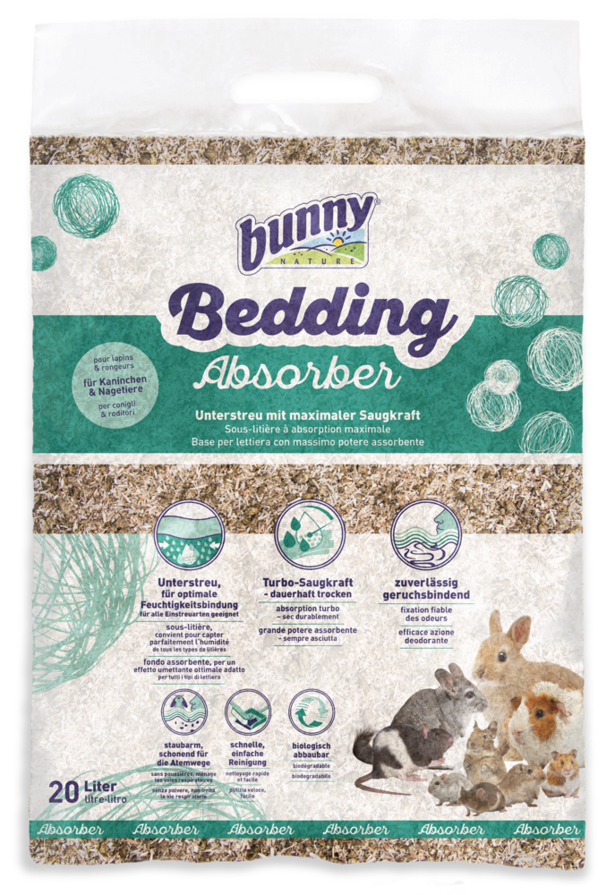 Bunny Bedding Absorber 20 Liter Einstreu