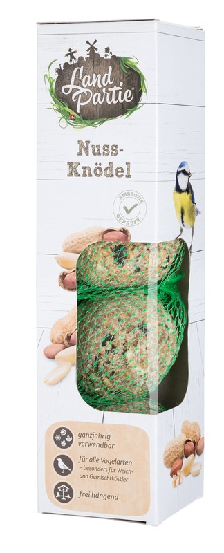 Landpartie Knödel mit Nüsse 4 Stück