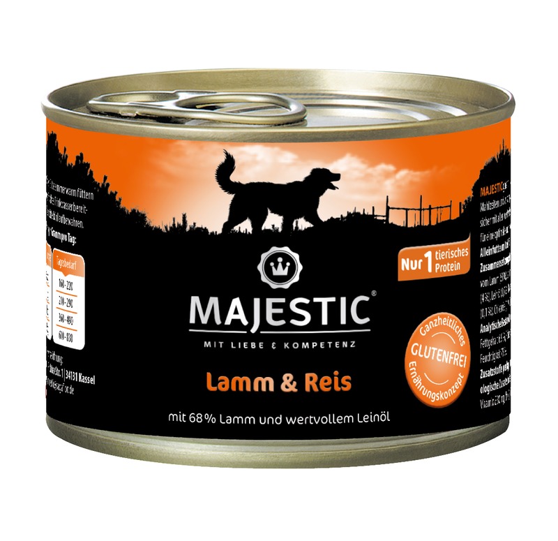 MAJESTIC Hund 200 g Dose