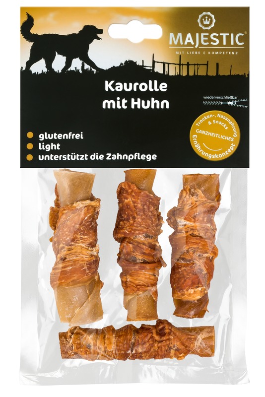 Majestic Kaurolle mit Huhn 90 g