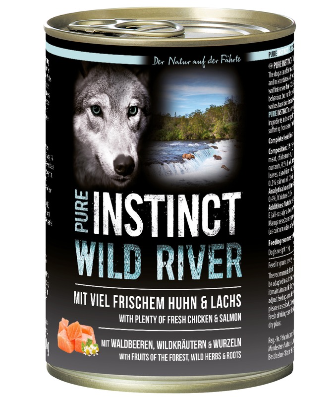 Pure Instinct Huhn & Lachs Wild River 400 g Dose