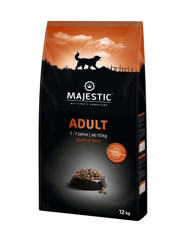 Majestic Adult Huhn & Reis 12 Kg