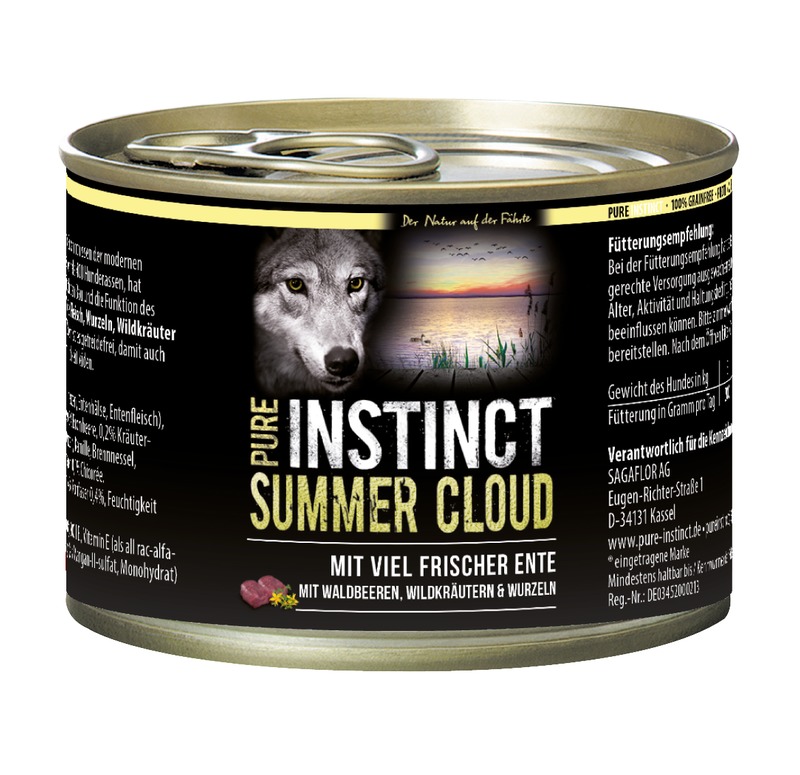 Pure Instinct Ente Summer Cloud 200 g Dose