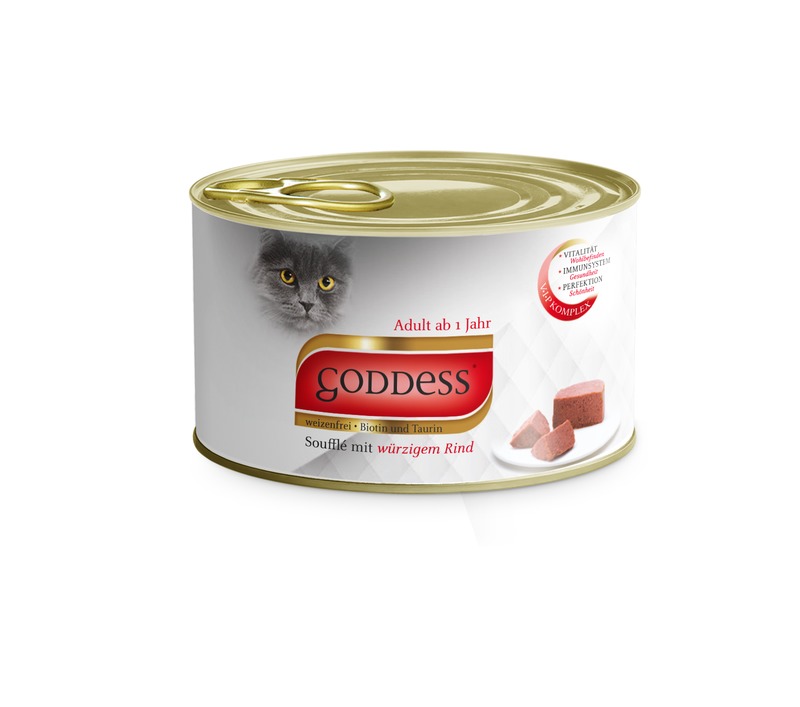 Goddess Pate mit Rind 85g