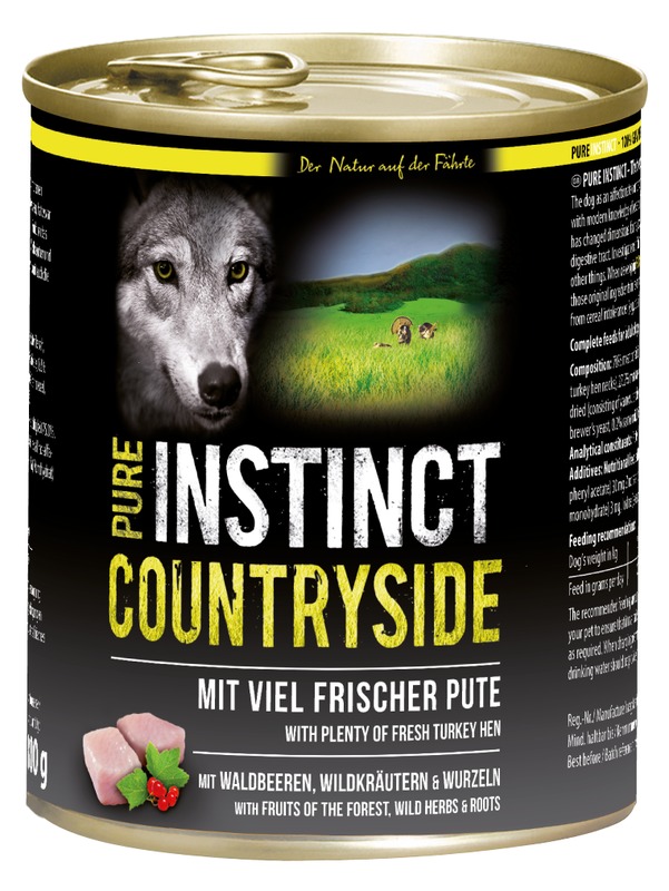 Pure Instinct Pute Countryside 800 g Dose