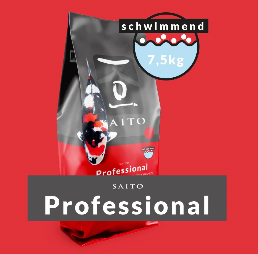 Saito Professional 5 mm Koifutter schwimmend