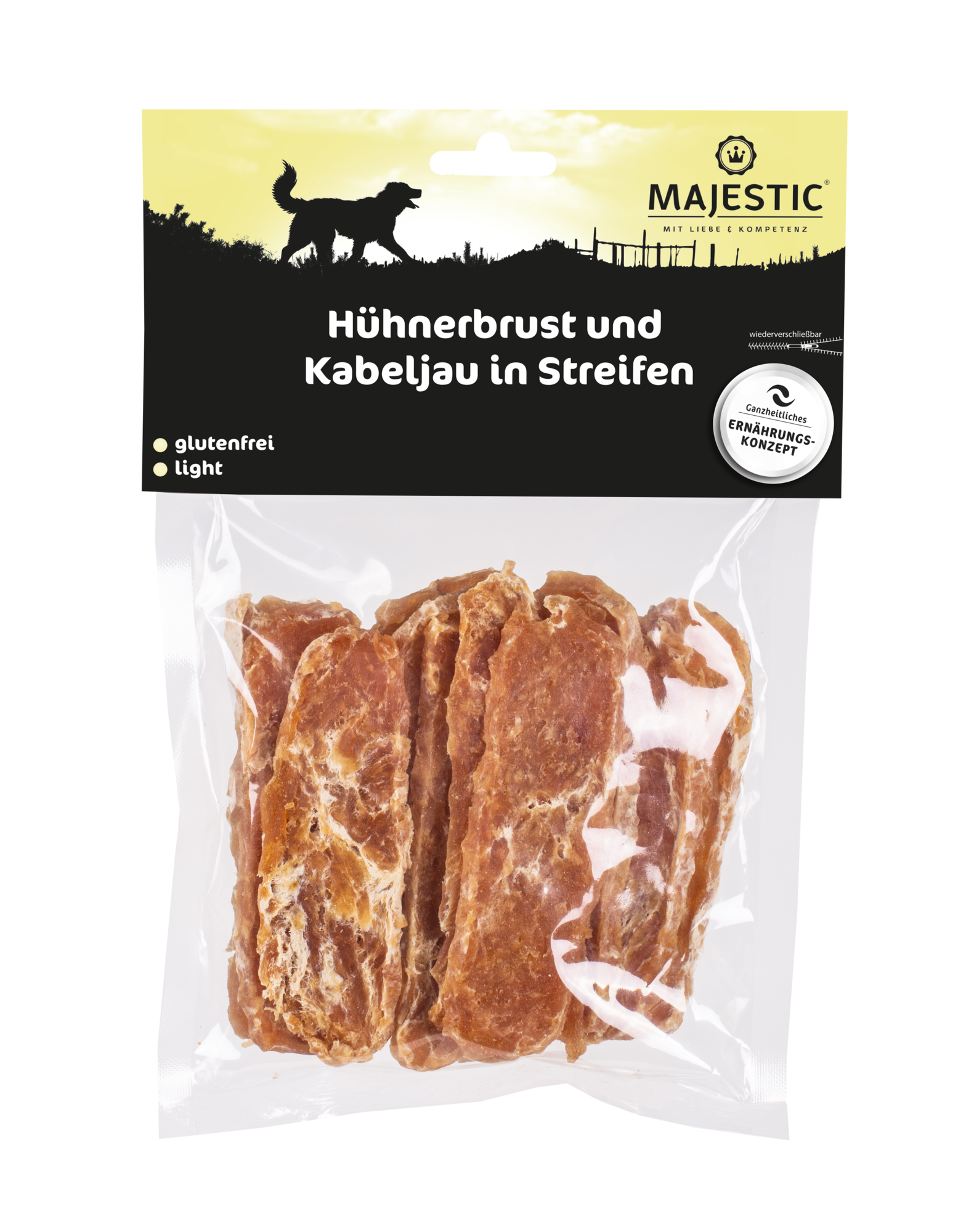 Majestic Hühnerbrust und Kabeljau in Streifen 200 g