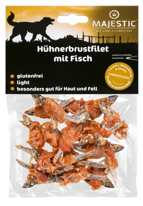 Majestic Hühnerbrustfilet mit Fisch