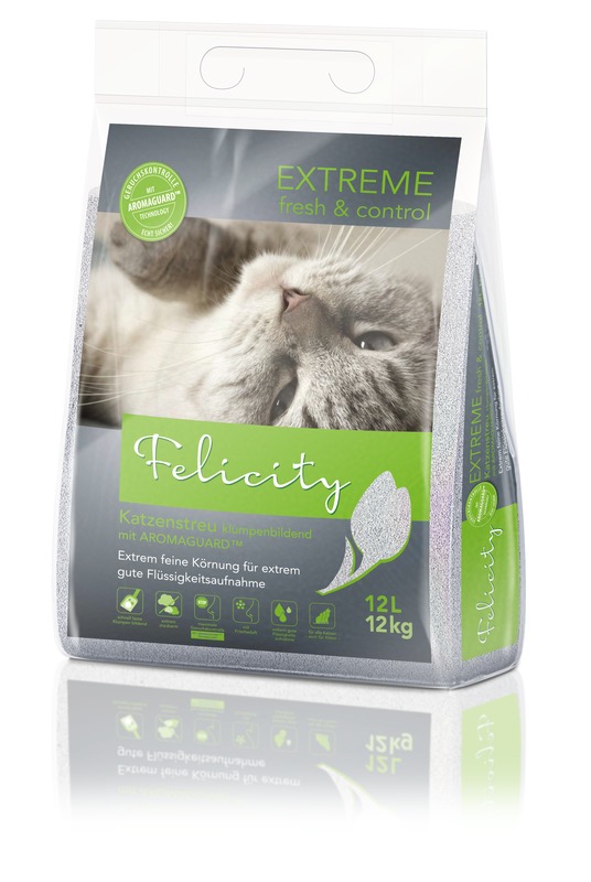 Felicity Katzenstreu EXTREME fresh & control 12 L / 12 kg