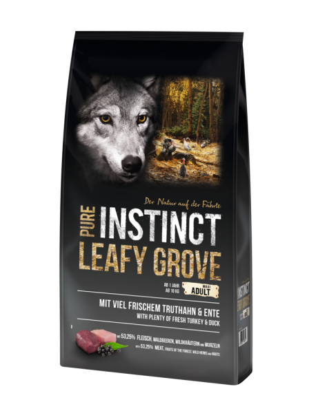 Pure Instinct Adult Maxi Truthahn &amp; Ente Leafy Grove 12 kg