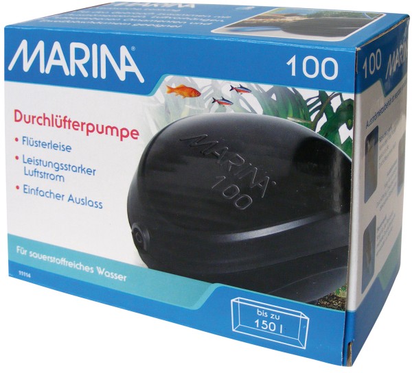 Marina Durchlüfterpumpe 100 bis 150 Liter