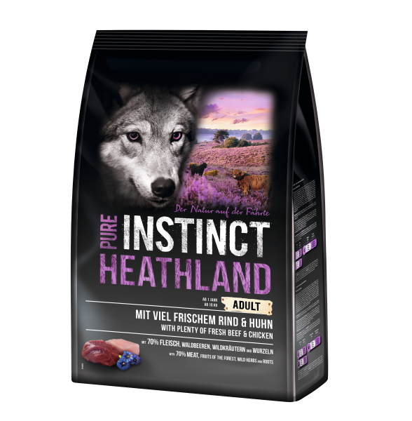 Pure Instinct Adult Rind & Huhn Heathland 4 kg
