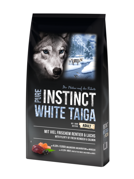 Pure Instinct Adult Rentier & Lachs White Taiga 12 Kg