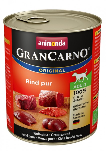 Animonda GranCarno Adult mit Rind Pur 800 g