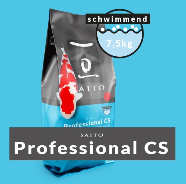 Saito Professional CS floating 8mm 7,5 Kg Koifutter schwimmend